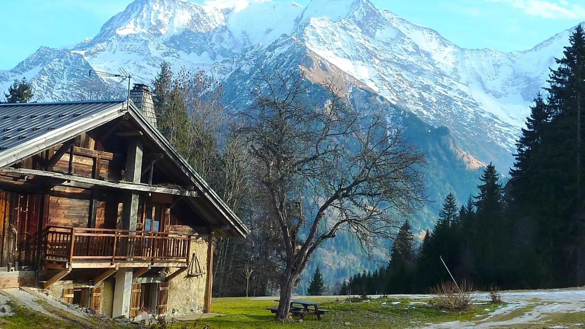La Ferme Des Ours - Sur Les Pistes, Vue Mont-Blanc Villa Saint-Gervais-les-Bains 0*,  Frankrike